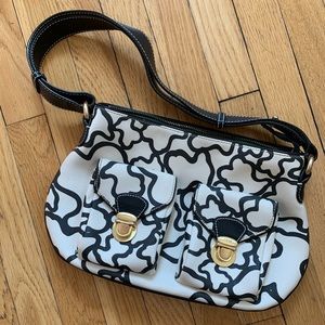Tous black and white bag. EUC. Purchased in Spain.